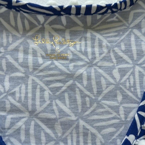 Lilly Pulitzer Etta V-Neck Shirt Dress Size Small - Picture 9 of 9